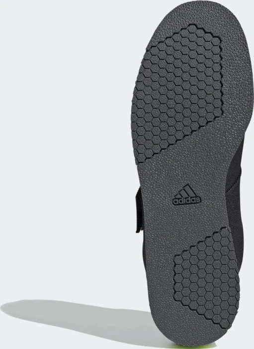adidas Powerlift 4 core black/signal green/grey six (Herren)