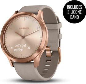 Garmin vivomove HR Premium Aktivitäts-Tracker rosegold/grau (010-01850-09)