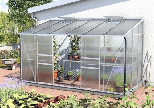 Vitavia Ida 7800 HKP 6mm Anlehngewächshaus alu