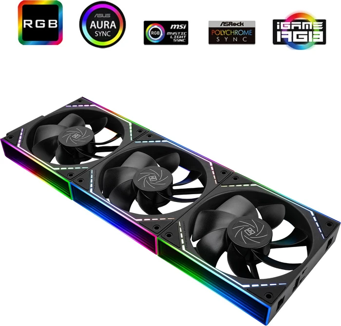 Thermalright TL-M12QR X3, 120mm, 3er-Pack