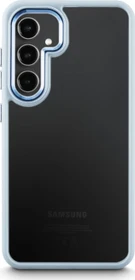 Hama Handyhülle Cam Protect für Samsung Galaxy S24 transparent\/blau