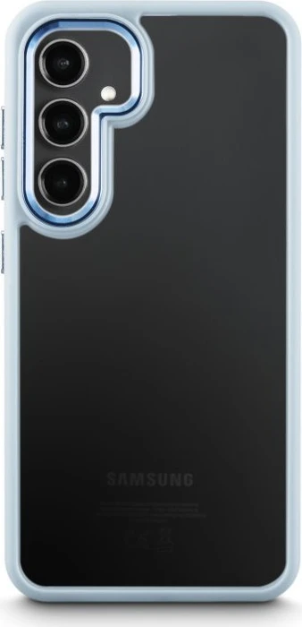 Hama Handyhülle Cam Protect für Samsung Galaxy S24 transparent\/blau