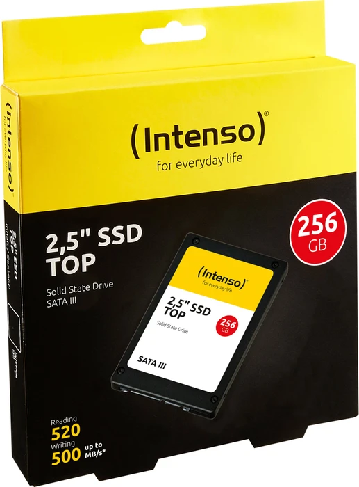 Intenso 2.5" SSD TOP 256GB, 2.5" / SATA 6Gb/s