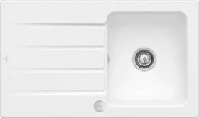 Villeroy & Boch Architectura 860x510mm Becken reversibel mit Ablauffernbedienung stone white