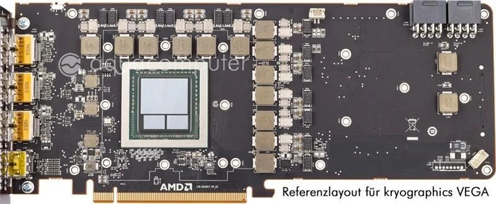Aqua Computer kryographics Radeon RX Vega 64/Vega 56 acrylic glass edition, Nickel