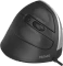Deltaco Silent Vertical Mouse schwarz, USB Vorschaubild