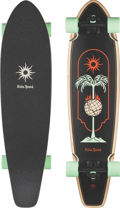Globe The All-Time 35.875" Komplett-Longboard skewered