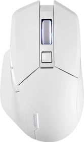 PowerColor Alphyn AM10 Wireless Gaming Mouse weiß, USB/Bluetooth