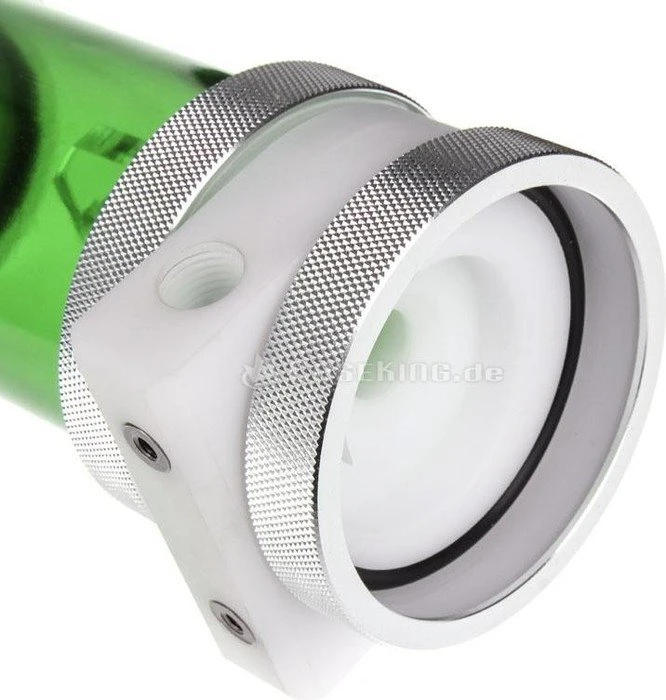 PrimoChill CTR Phase 2 120mm Laing D5, Acetal weiß, grün