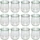 Weck Tulpen-Glas mit Deckel 220ml, 12 Stück (24200TK12EW01)
