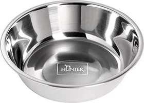 Hunter Edelstahlersatznapf für Melamin-Napf, Trinknapf, Futternapf für Hunde und Katzen, 1400ml, silber