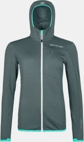 Ortovox Fleece Light Grid Hooded Funktionsjacke dark arctic grey (Damen)