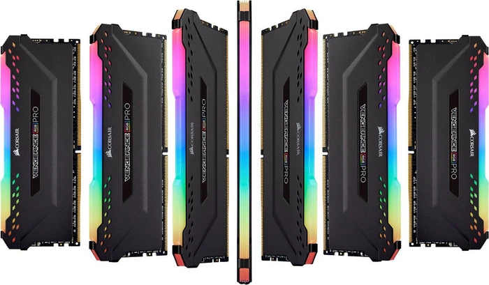 Corsair Vengeance RGB PRO schwarz UDIMM 128GB Kit, DDR4-3000, CL16-20-20-38