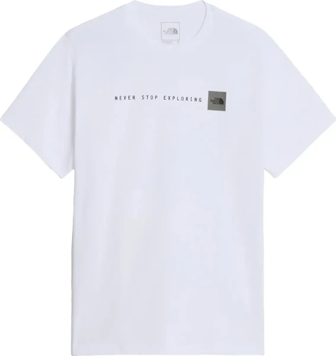The North Face Never Stop Exploring T-Shirt kurzarm tnf white/tnf black (Herren)