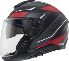 Schuberth J2 Sigma matt schwarz/grau/rot