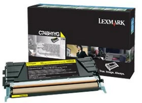 Lexmark Return Toner C748H1YG gelb hohe Kapazität