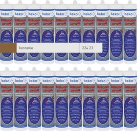 beko Silikon pro4 Premium Universal Silikonkleber kastanie, 310ml