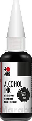 Marabu Alcohol Ink Malfarbe, schwarz, 20ml