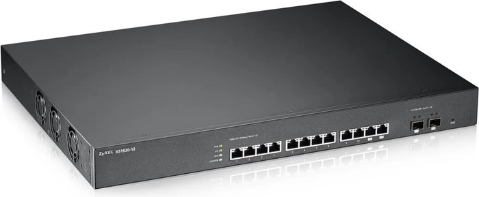 Zyxel XS1920 Rackmount 10G Smart Switch, 10x RJ-45, 2x RJ-45/SFP+