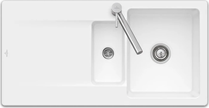 Villeroy & Boch Siluet 60 R Einbau Becken reversibel stone white
