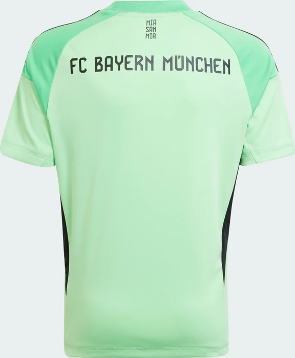 adidas FC Bayern München 2025/2026 Torwarttrikot kurzarm Glory mint (Junior)