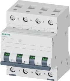 Siemens Leitungsschutzschalter 400V 10kA, 4-polig, C, 10A