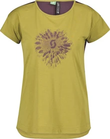 Scott Trail Flow Dri Trikot kurzarm mud green/dark purple (Damen)