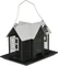 Trixie Vogelfutterhaus Villa mit 3 Kammern, schwarz/weiß Vorschaubild