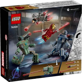 LEGO Marvel Super Heroes Spielset - Iron Man & War Machine vs. Hammer-Drohnen