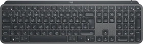 Logitech MX Keys, schwarz, USB/Bluetooth, US