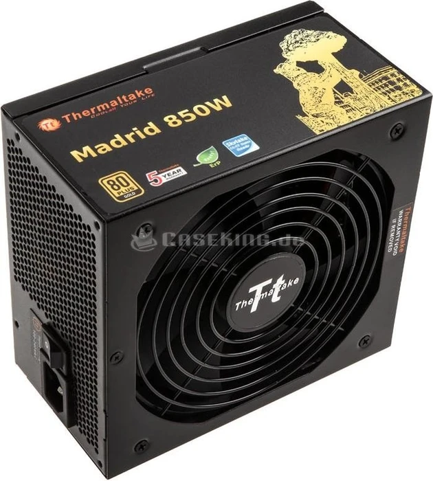 Thermaltake European Gold Madrid 850W, ATX 2.3