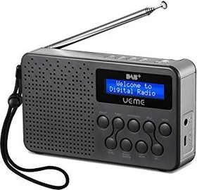 UEME Digitalradio DAB+ grau