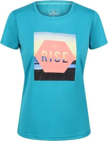 Regatta Fingal VI Funktionsshirt kurzarm blau (Damen)