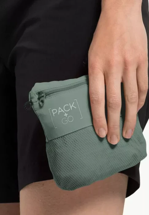 Jack Wolfskin Pack & Go Short Hose kurz picnic green (Damen)