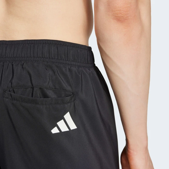 adidas 3-Streifen 8-Inch Badeshorts schwarz/weiß (Herren)