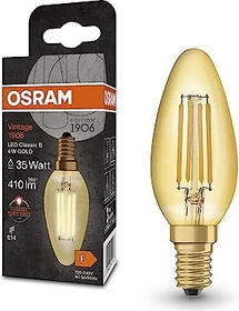 Osram Ledvance Filament LED Vintage 1906 Clas B 35 4W/824 E14