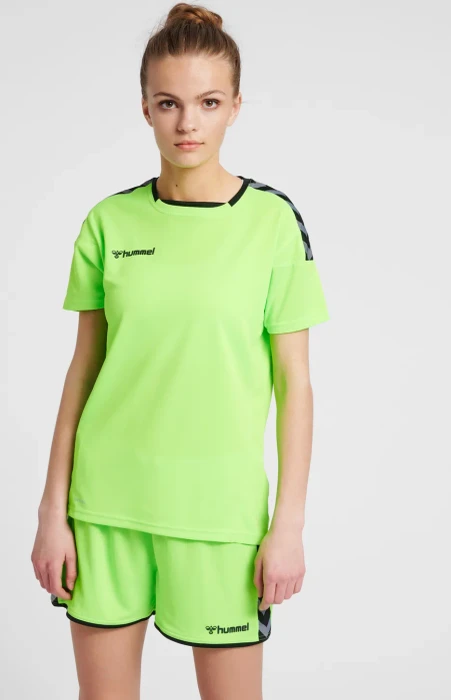 hummel Authentic Poly Jersey Funktionsshirt kurzarm green gecko (Damen)