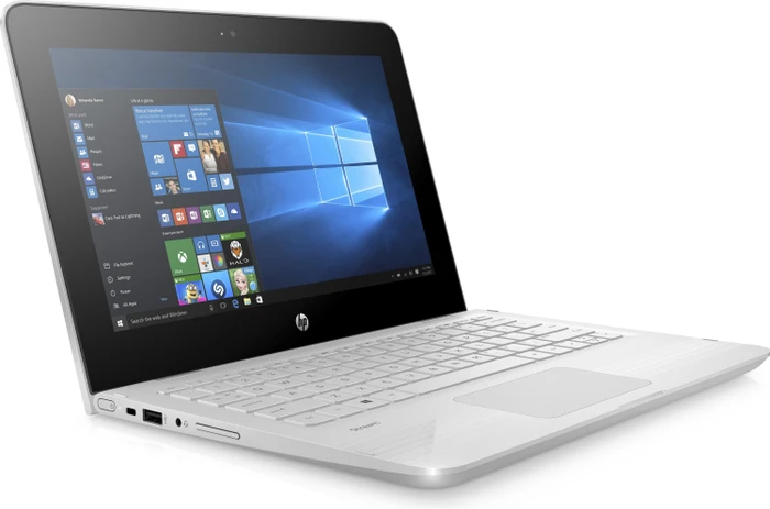 HP Stream x360 11-aa002ng, Snow White, Celeron N3060, 4GB RAM, 32GB Flash, DE