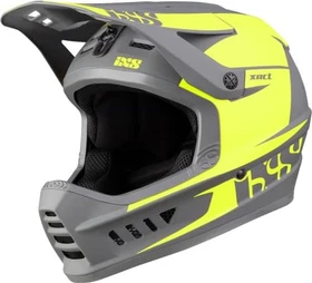 iXS Xact Evo Fullface-Helm lime/graphite