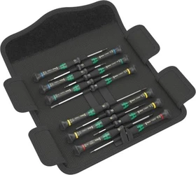 Wera Kraftform Micro Set/12 SB 1 Elektroniker Schraubendrehersatz, 12-tlg.