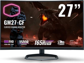 Cooler Master GM27-CF Curved Gaming Monitor, 27"