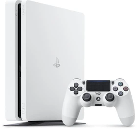 Sony PlayStation 4 Slim - 500GB inkl. 2 Controller weiß