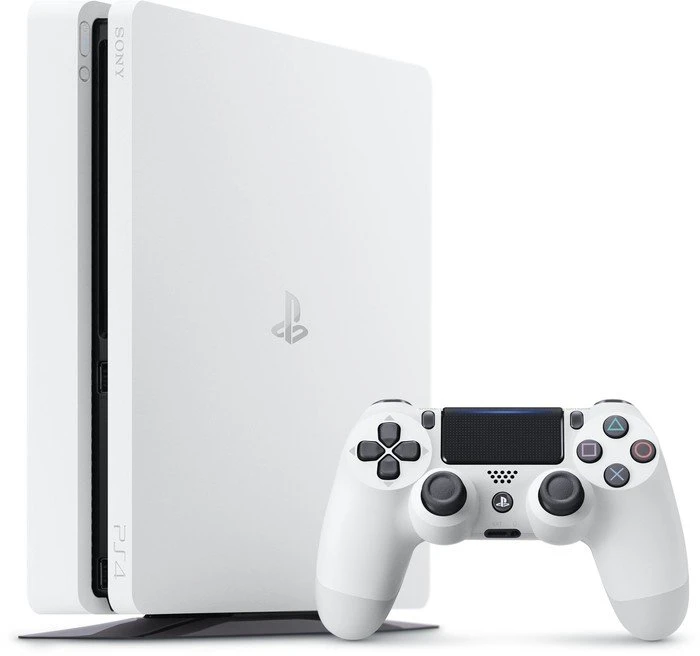 Sony PlayStation 4 Slim - 500GB inkl. 2 Controller weiß