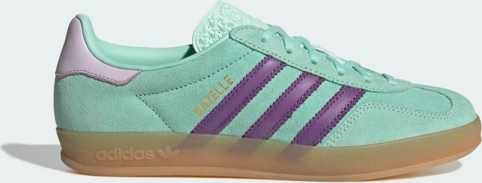 adidas Gazelle Indoor clear mint/active purple/ice lavender (Damen)