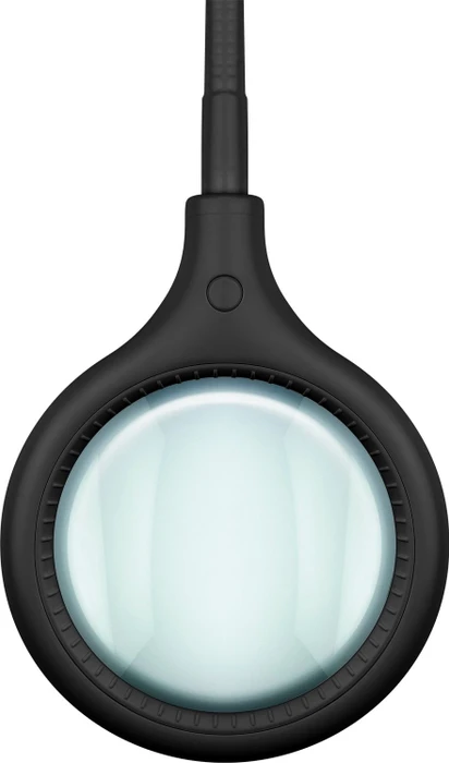 Wentronic Goobay LED-Stand-/Klemm-Lupenleuchte, 6W, 1.75x, 3 Dioptrien schwarz