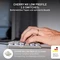 Cherry KC 500 MX LP, warm grey, MX LOW PROFILE 2.0 IVORY, USB, DE Vorschaubild