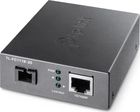 TP-Link WDM Media Converter, RJ-45, SC-Simplex SM 20km (TL-FC111B-20)