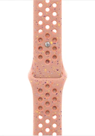Apple Nike Sportarmband S/M für Apple Watch 46mm alpenglow pink