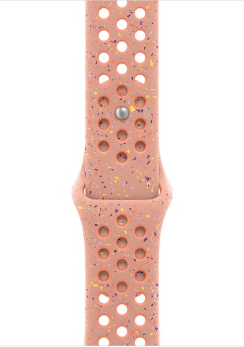 Apple Nike Sportarmband S/M für Apple Watch 46mm alpenglow pink