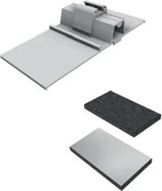 SL Rack FLA Bodenschuh mit Bautenschutzmatte AKSK mit Aluminiumkaschierung